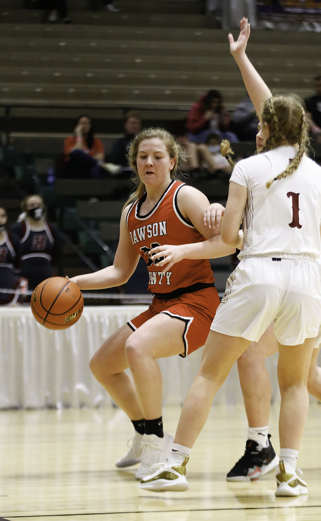 Class A girls Glendive's Mallory Robinson